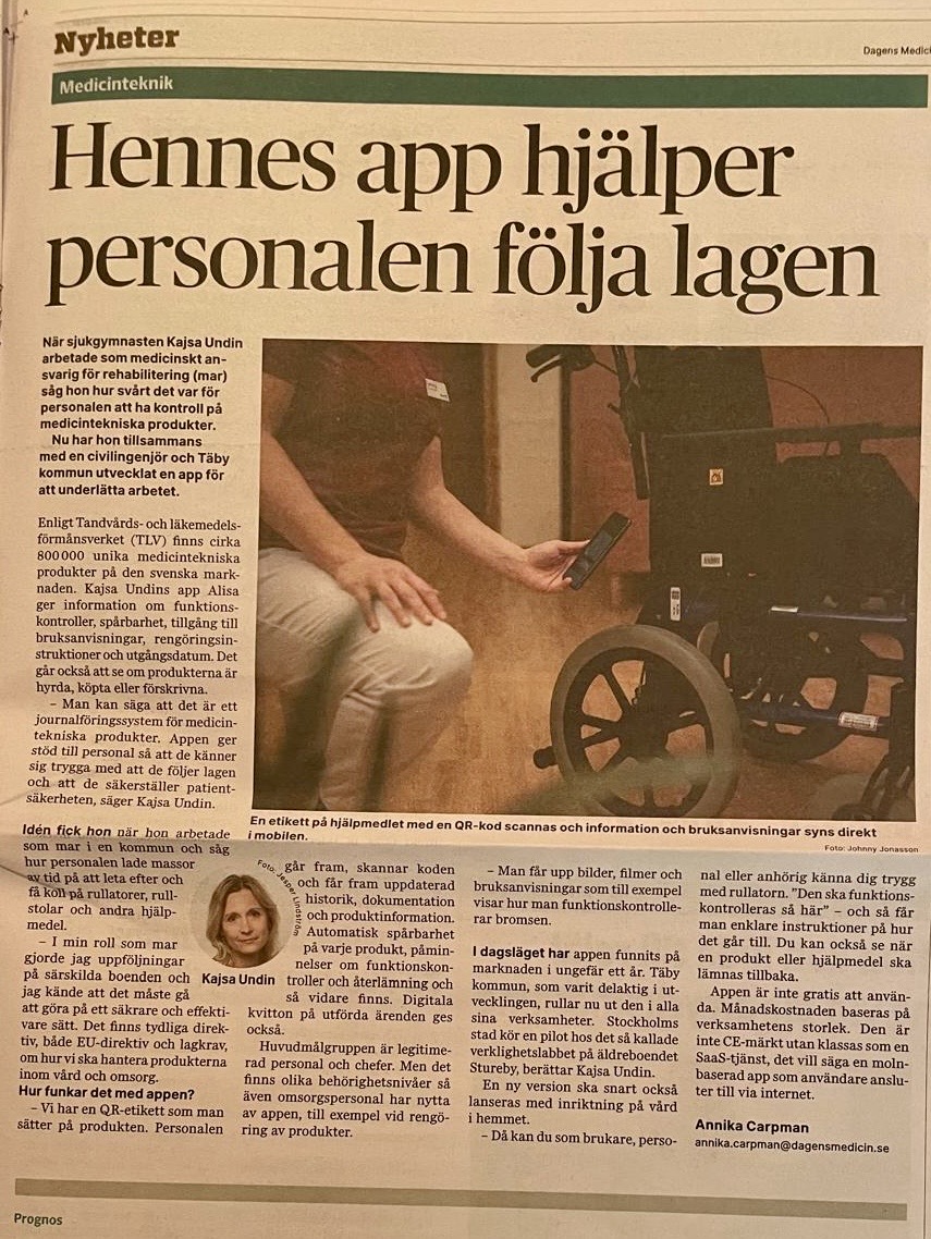 Artikel ur Dagens Medicin